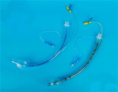 Broncho cath double lumen buis